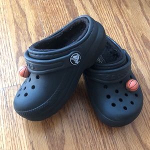 Toddler boy size 6 Crocs